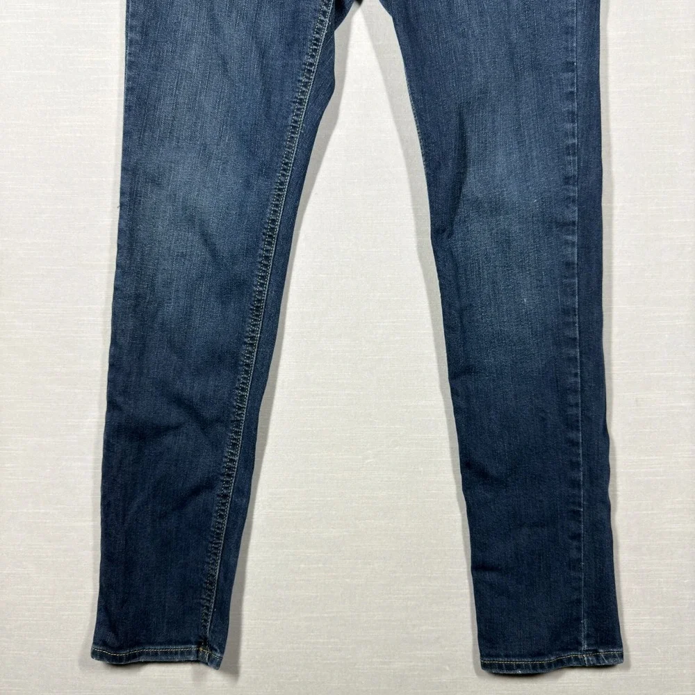 Michael Kors Jeans Womens 6 Blue Denim‎ Skinny Medium Wash Classic Emblem Low